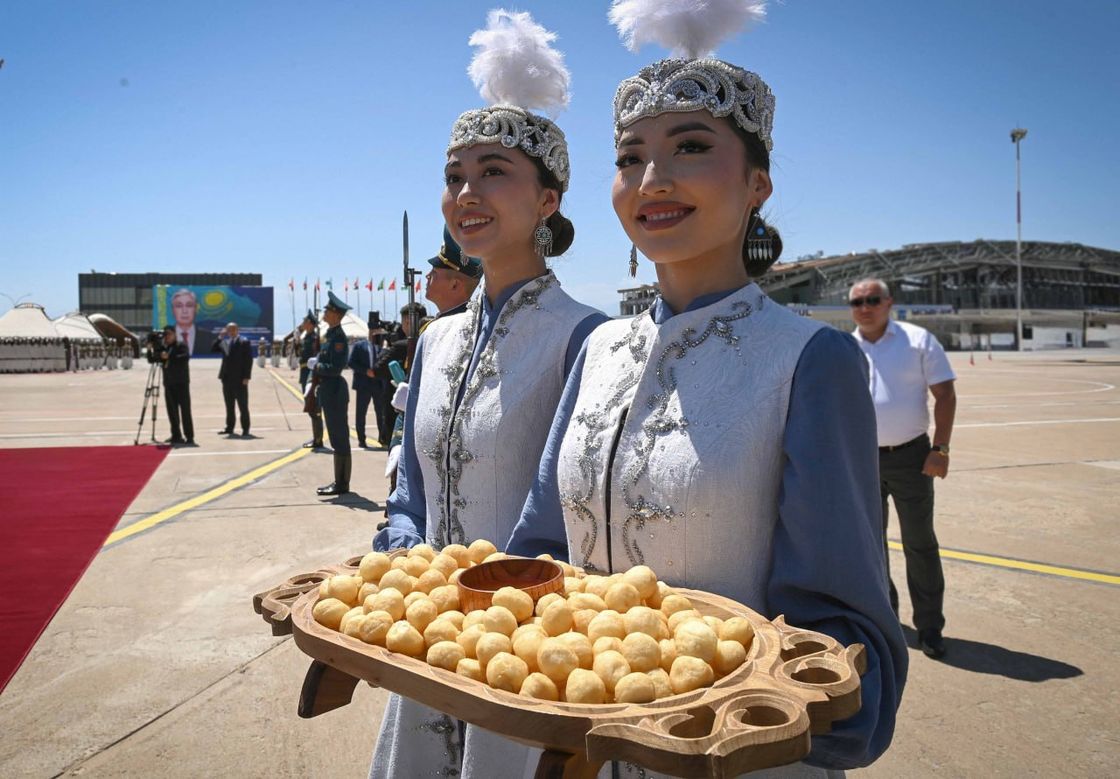 Встреча Касым-Жомарта Токаева в Кыргызстане