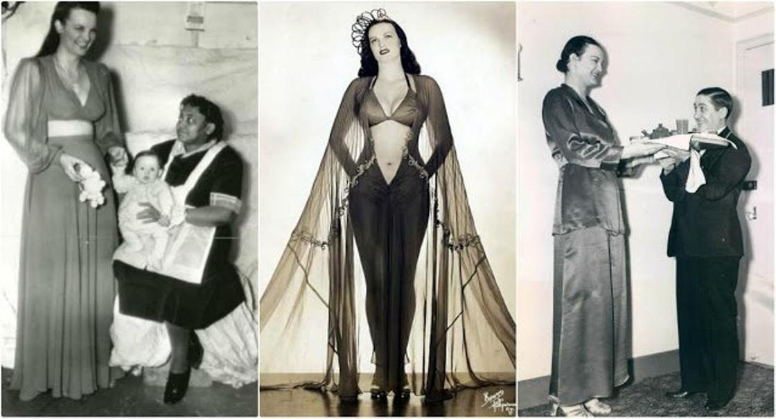 "Королева амазонок": самая высокая звезда бурлеска Лоис Дефи