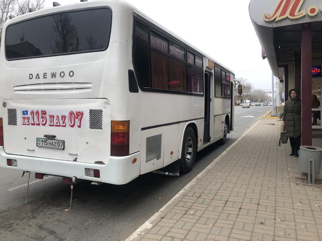 В Уральске появились полосы для движения автобусов