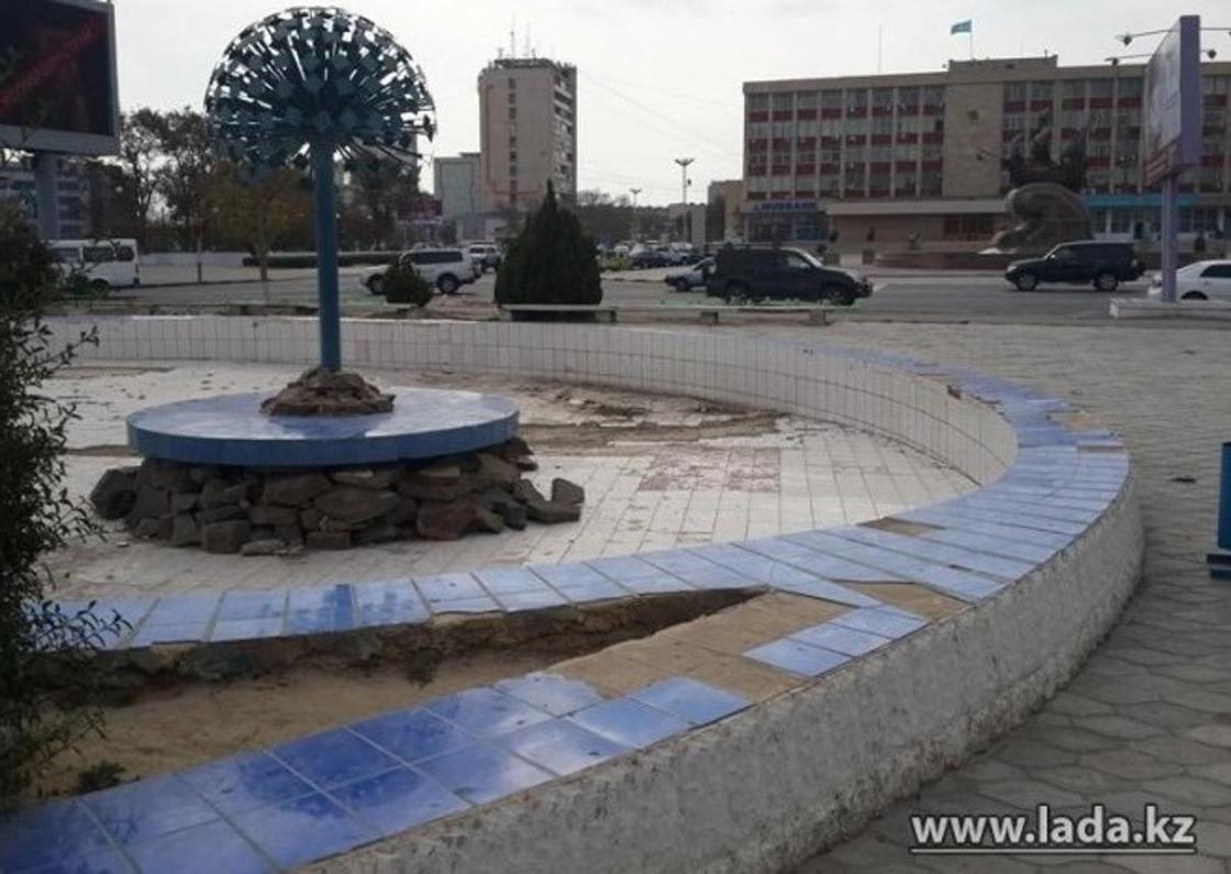 Фото «памятника коронавирусу» рассылали жители Актау (видео)