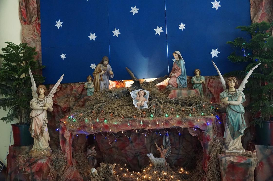 Евангельская сцена Рождества