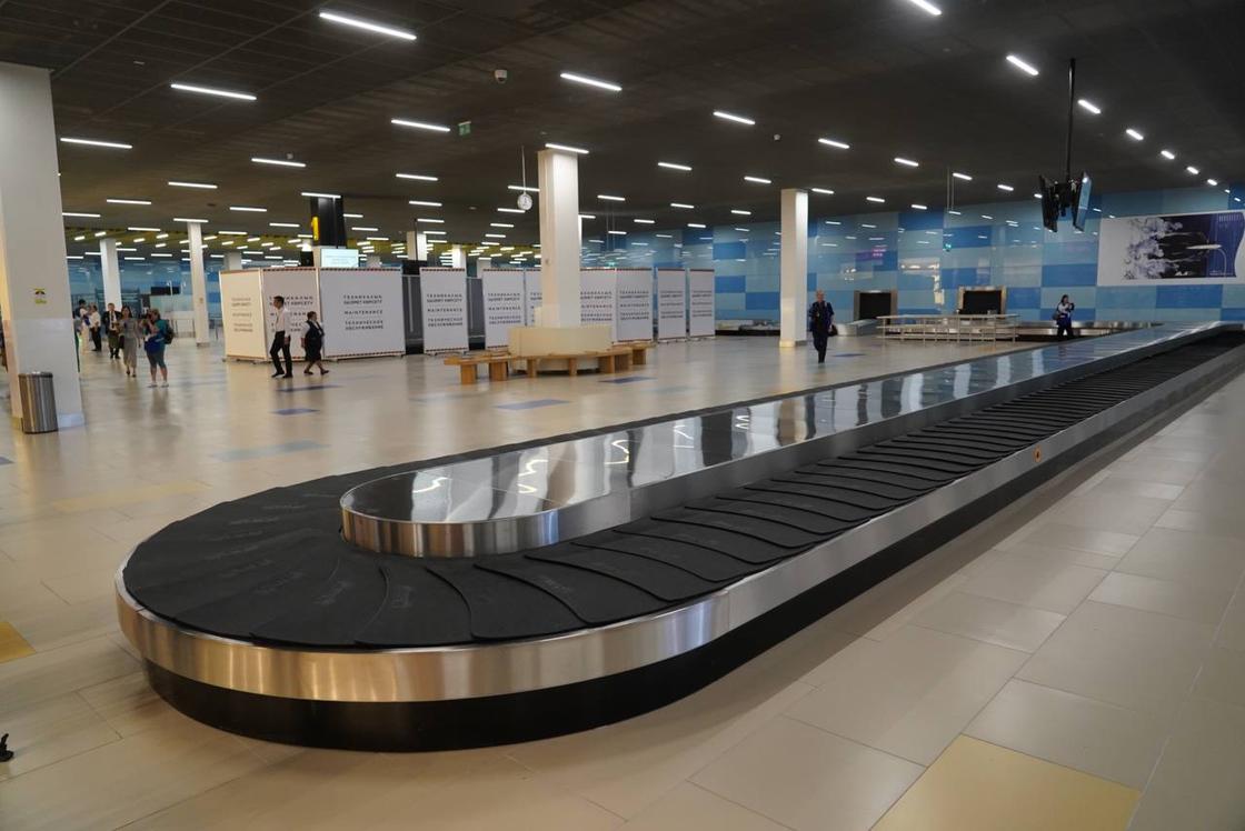 Новый терминал аэропорта Алматы