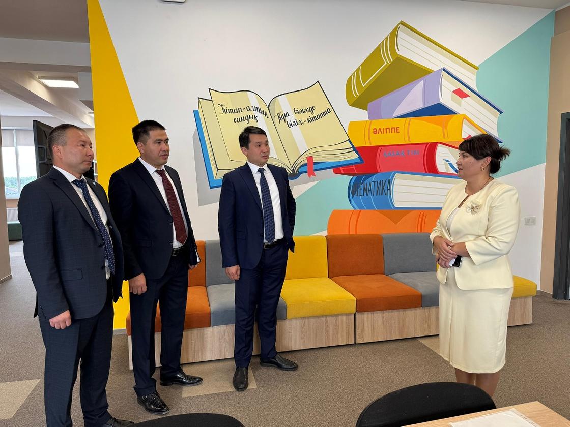 Новая школа в Алматинской области Новая школа в Алматинской области