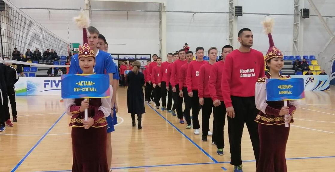 Игры 1 тура Чемпионата РК по волейболу стартовали в Акмолинской области