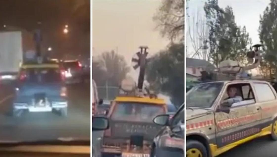 Водителя «авто на дровах» оштрафовали в Алматы Водителя «авто на дровах» оштрафовали в Алматы