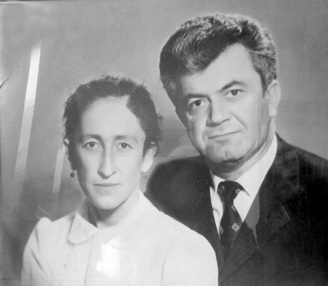 Музафар Геккеев с супругой