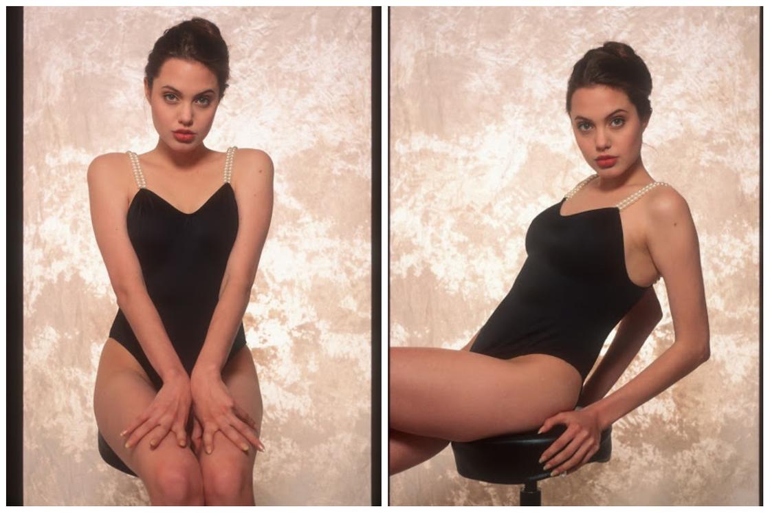 16-летняя Анджелина Джоли в нижнем белье: новые фото появились в Сети
