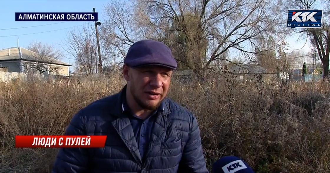 пострадавший хозяин зоны отдыха Константин Кузнецов дает интервью