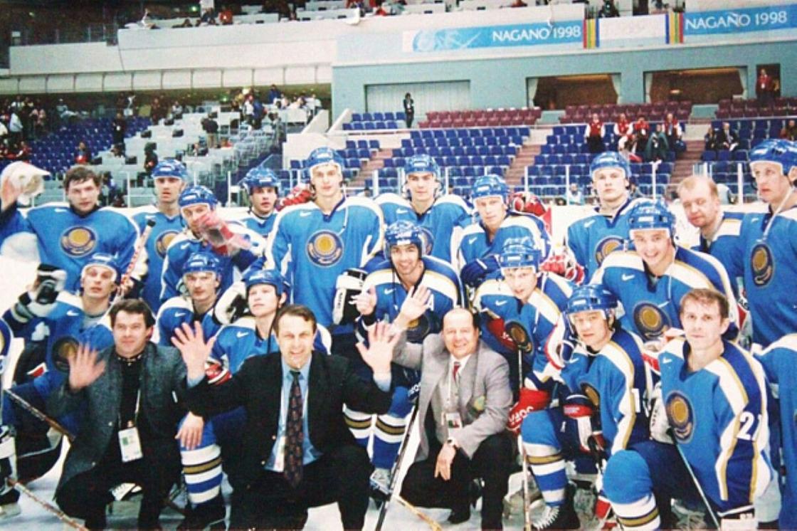 1998 год, Нагано, сборная Казахстана по хоккею - четвертьфиналист Олимпийских игр