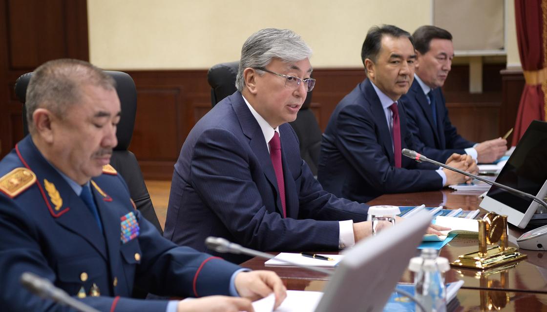 Токаев провел заседание коллегии Министерства внутренних дел