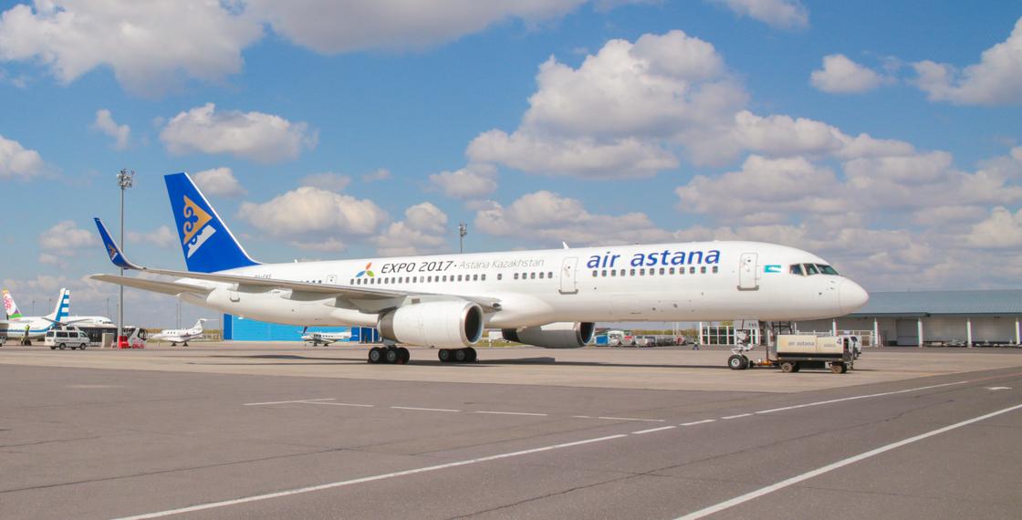 Самолет Air Astana не долетел из Алматы до Шымкента из-за неполадок