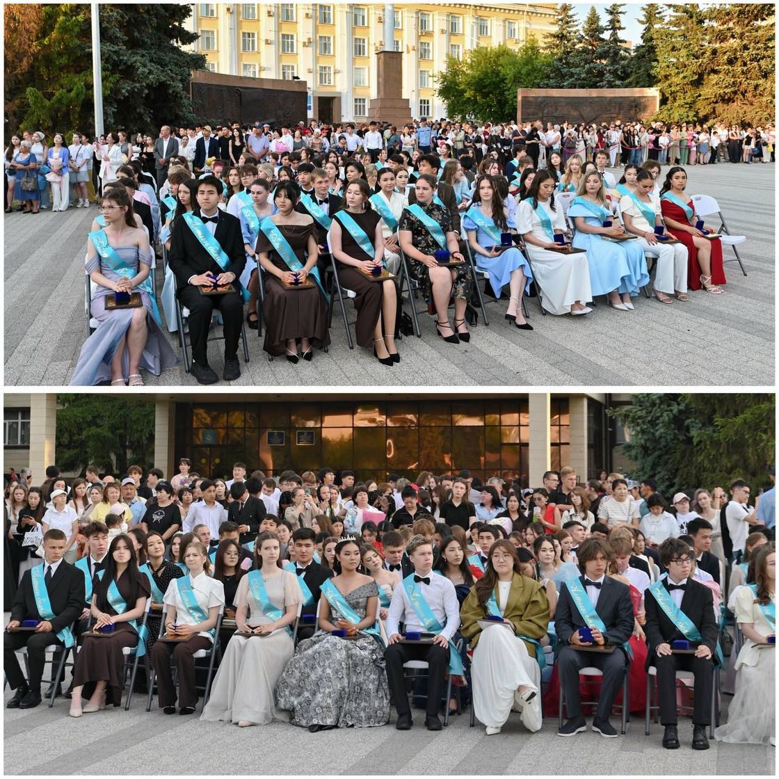 Вручение знака "Алтын белгі" в СКО