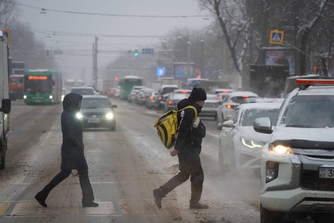 Пробки в Алматы