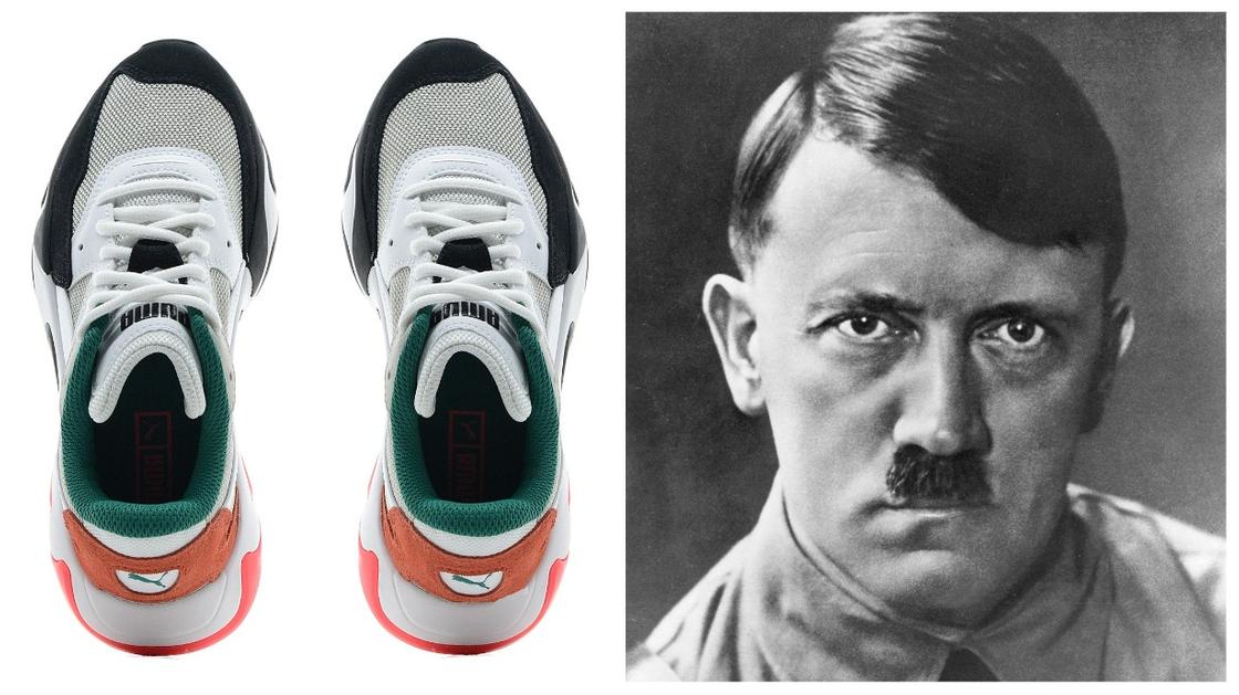Компанию Puma обвиняют в создании модели кроссовок с силуэтом Гитлера (фото)