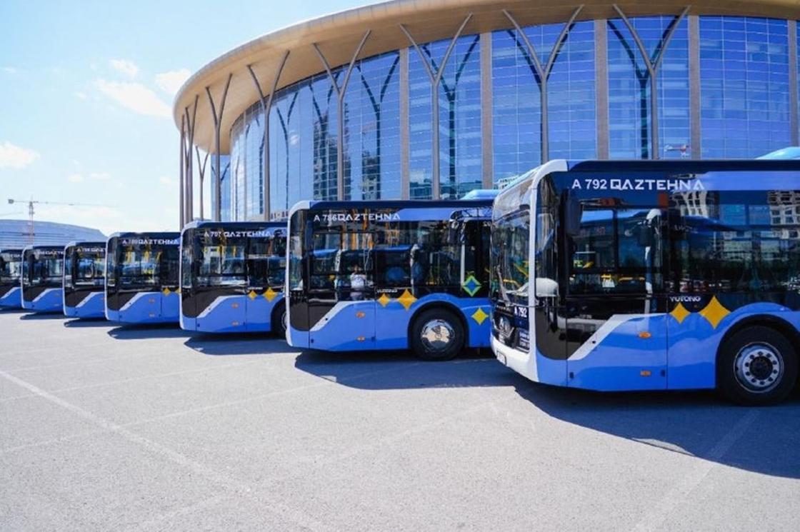 Новые автобусы в Астане