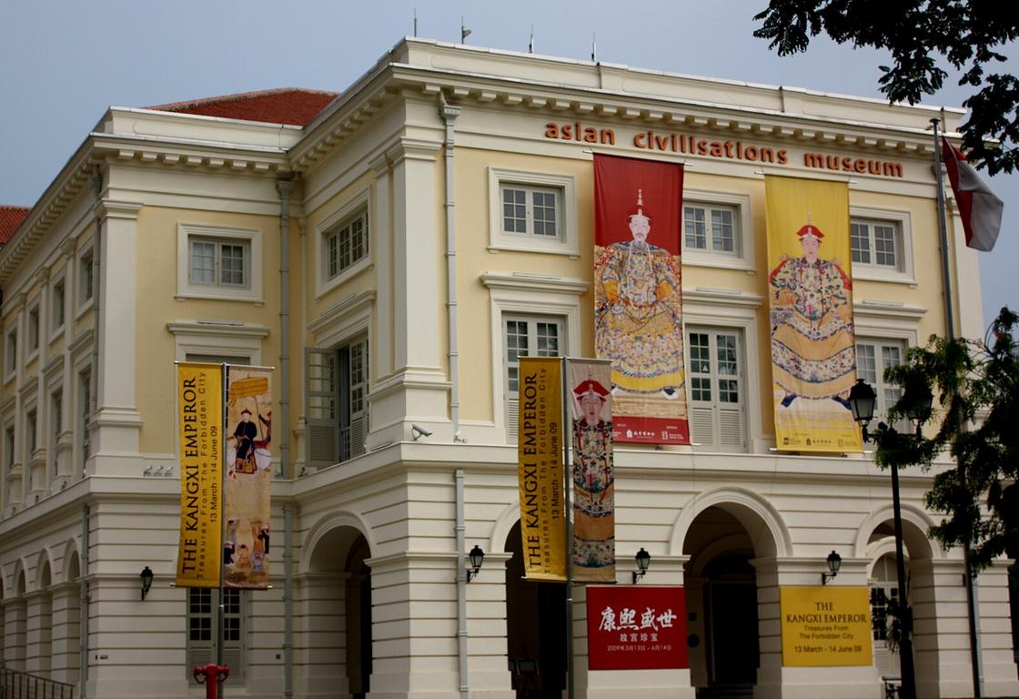 Фасад Музея цивилизаций Азии