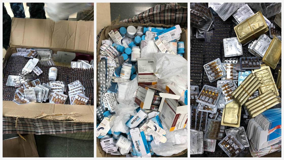 Крупную контрабанду лекарств задержали на границе с Казахстаном (фото)