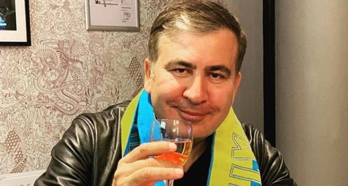 Михаил Саакашвили показал свой недостроенный дом в Киеве