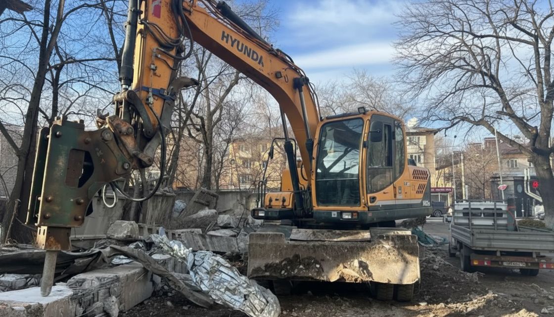 Сүрілген ғимарат