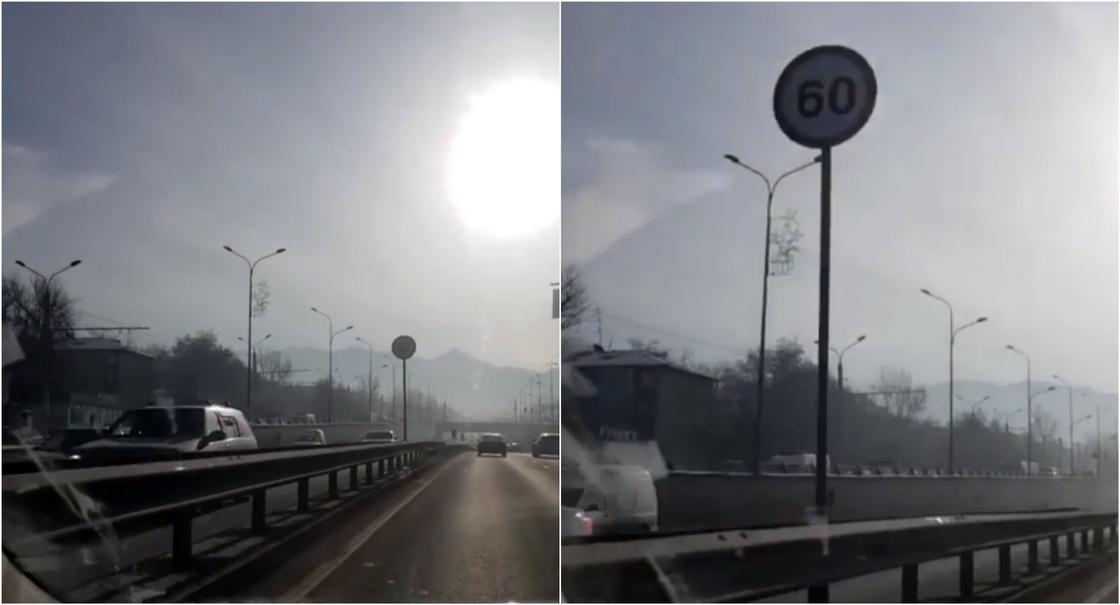 60 км/ч: ограничительные знаки меняют на Аль-Фараби, ВОАД и Саина В Алматы (видео)