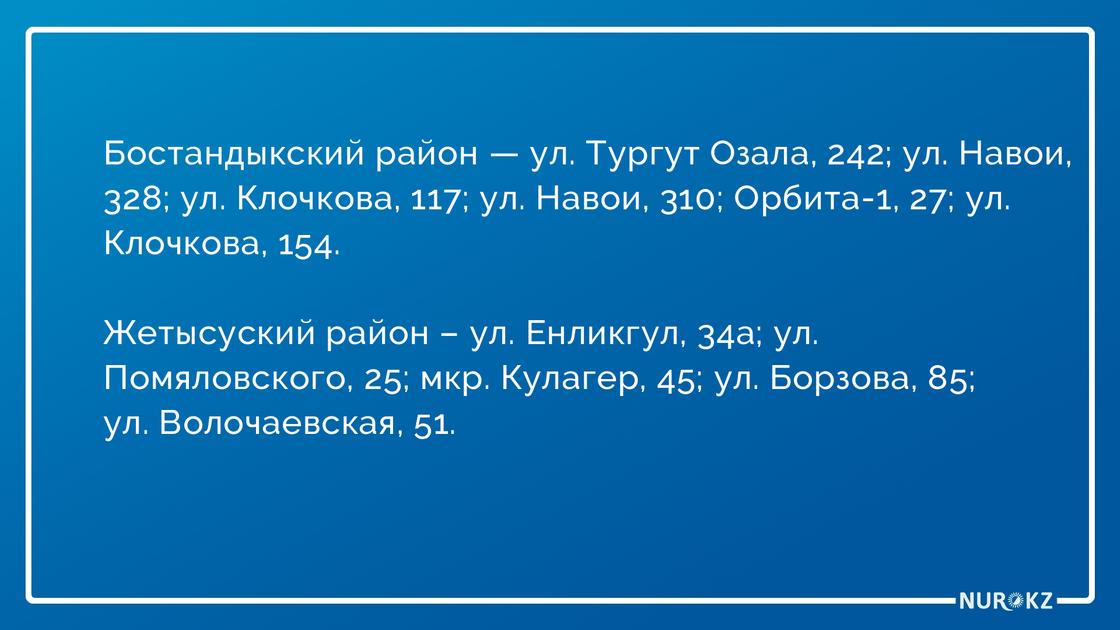 Число очагов коронавируса в Алматы перевалило за 100