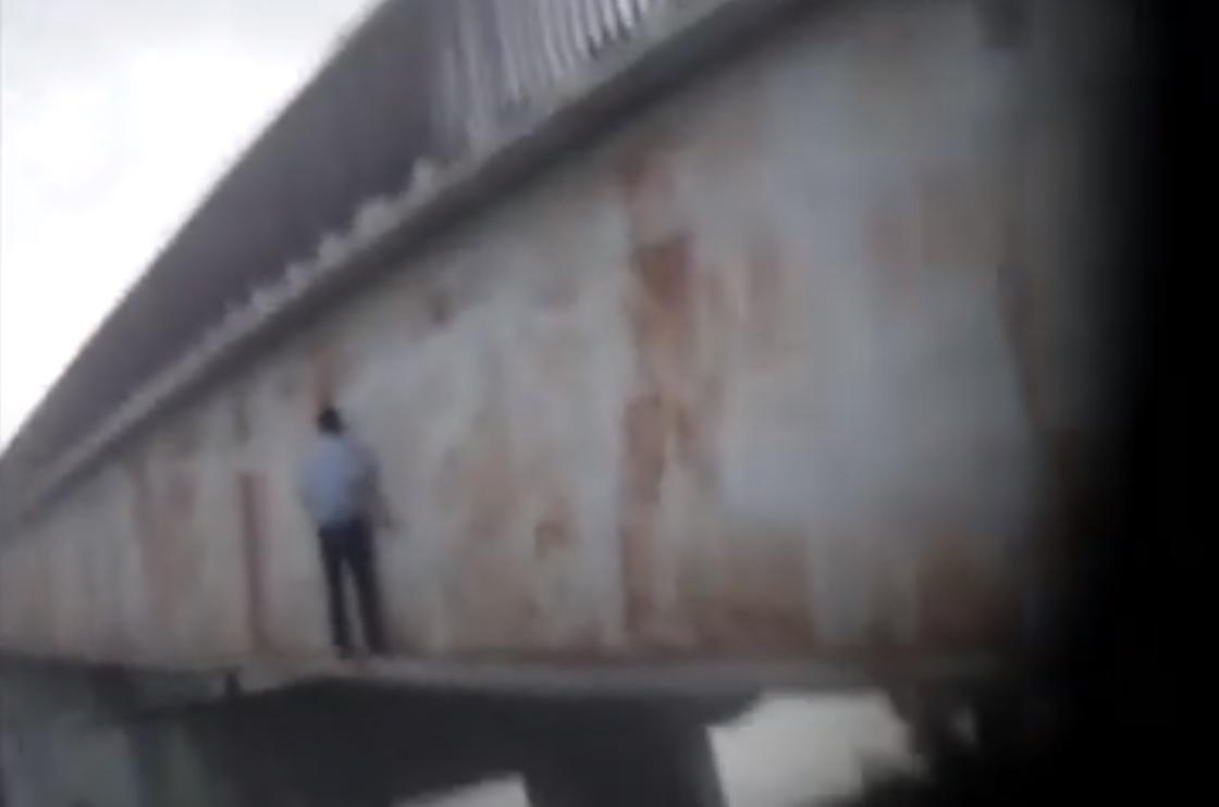 Кадр из видео: Polisia.kz
