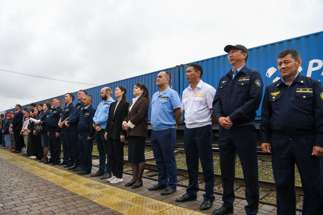 Сдача в эксплуатацию железнодорожного вокзала
