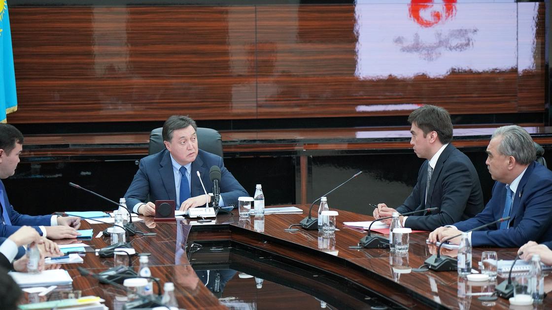 Мамин посетил с рабочим визитом Шымкент Мамин посетил с рабочим визитом Шымкент