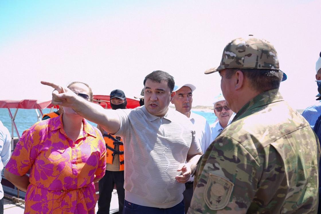 Шардарадағы жағажай