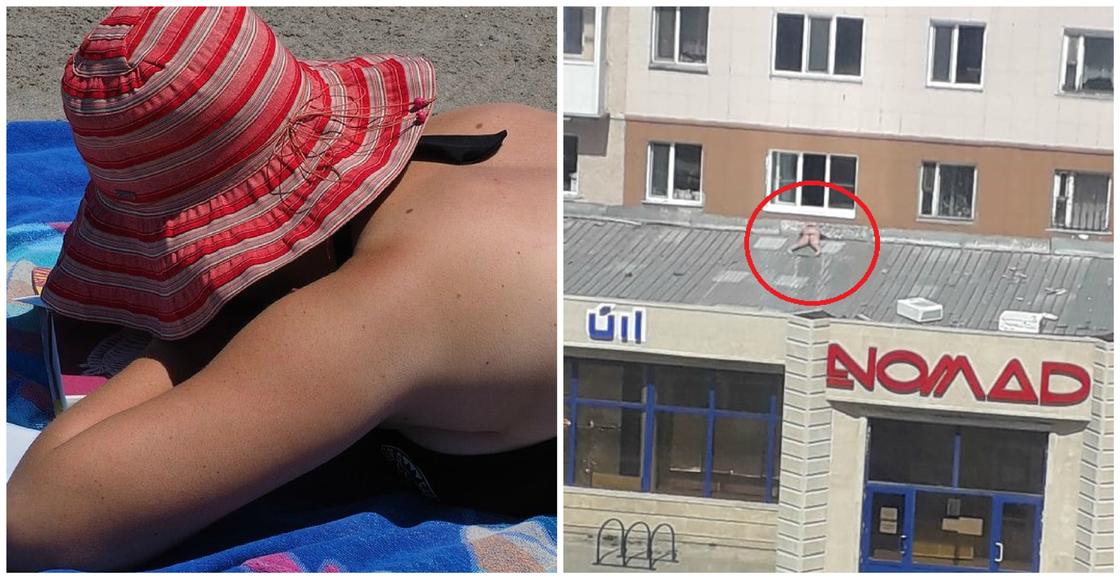 Замужняя бизнесвумен: нашлась девушка с пикантного фото на крыше в Кокшетау