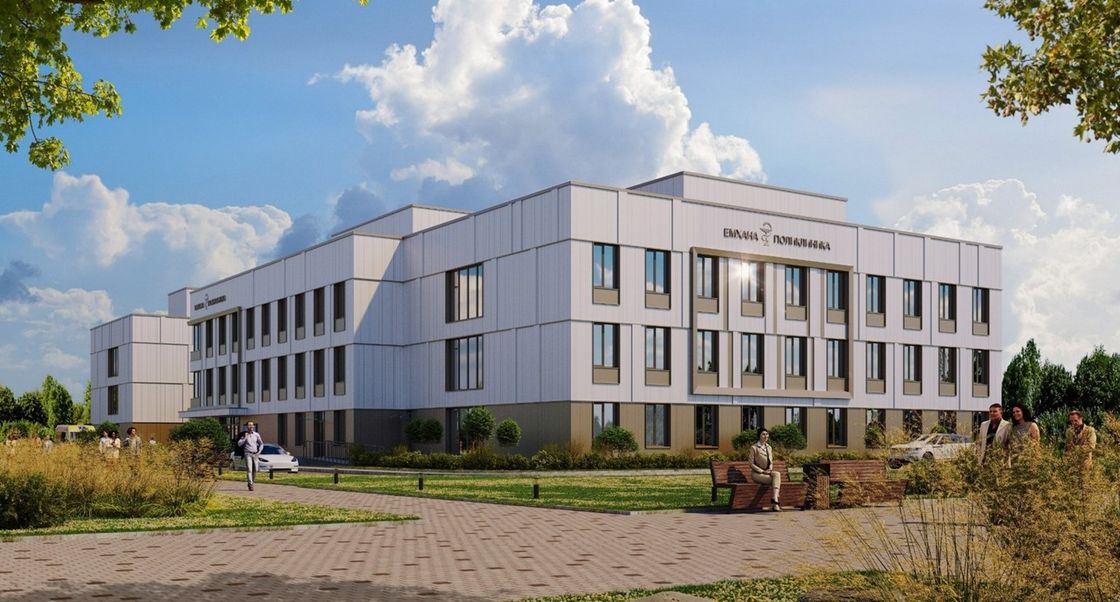 Строительство новой поликлиники в Жесказгане