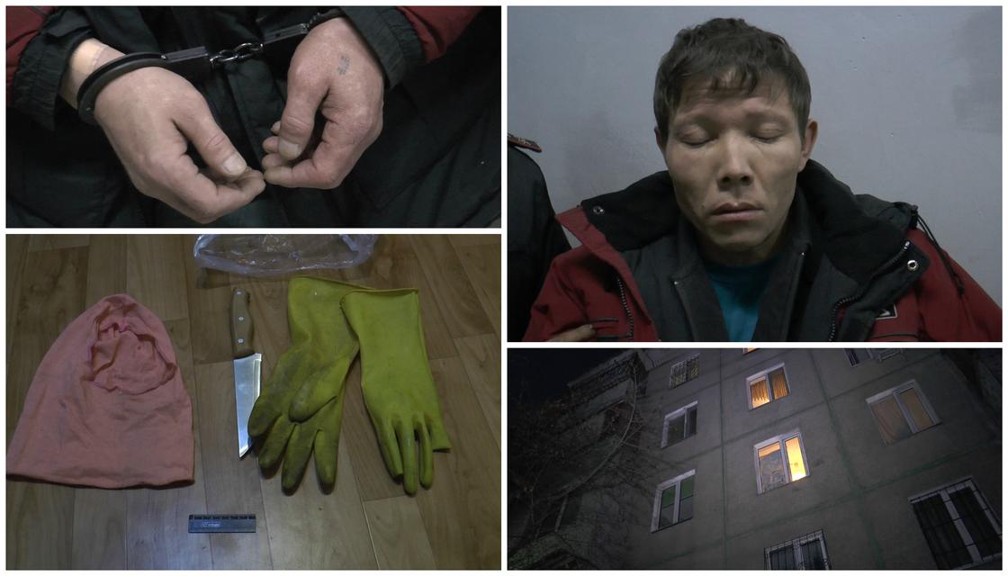 «Домушник»-рецидивист среди ночи проник в дом молодой семьи в Алматы