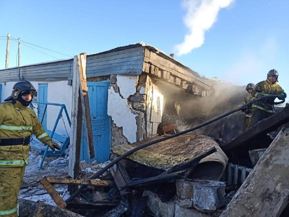Взрыв в Улытауской области