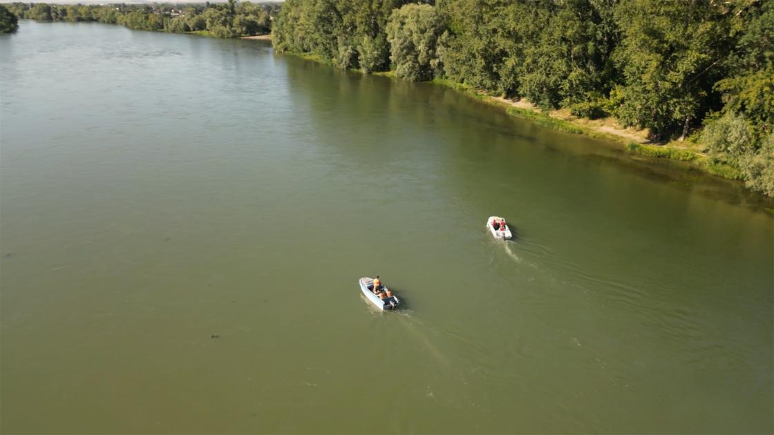 Поиск ребенка в воде