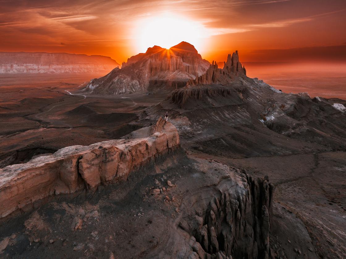 Мыс Жыланды в Мангистау