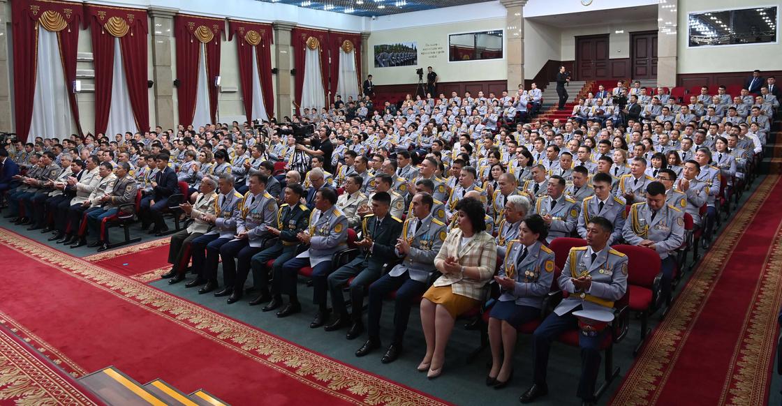 Мероприятие в честь 30-летия казахстанской полиции