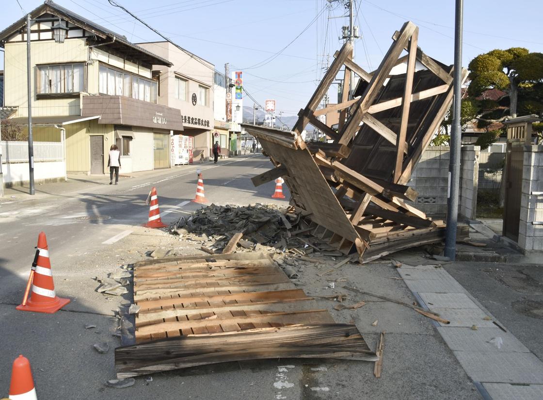 землетрясение в токио