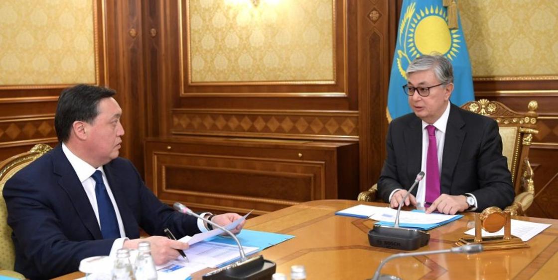 Токаев провел свою первую встречу в качестве президента Казахстана