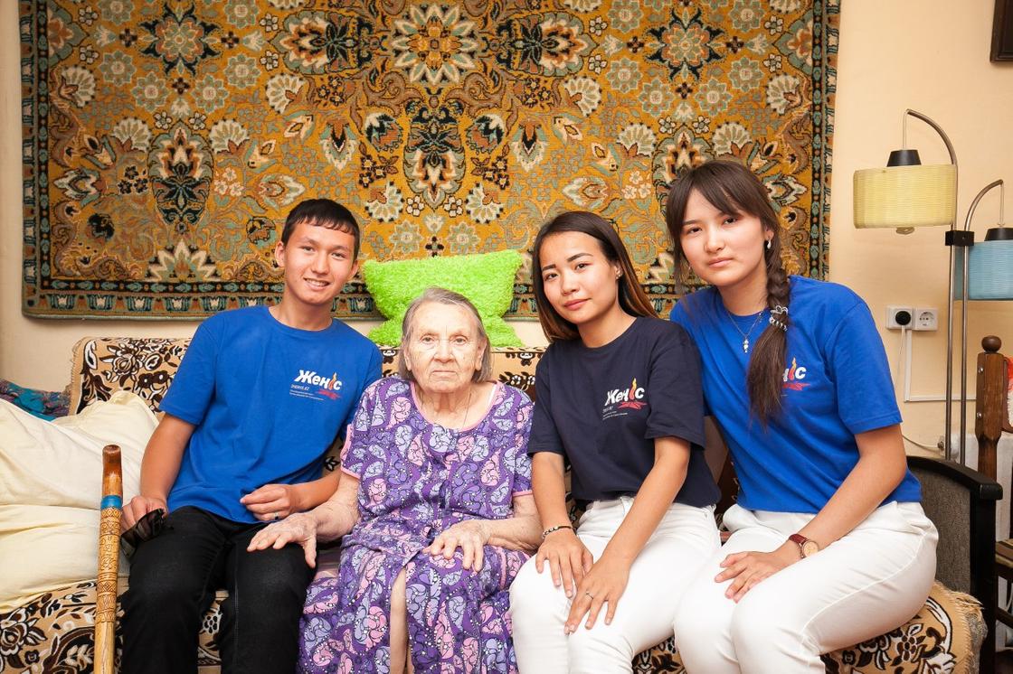 Проект помощи ветеранам ВОВ «Жеңіс» охватил 35 городов Казахстана