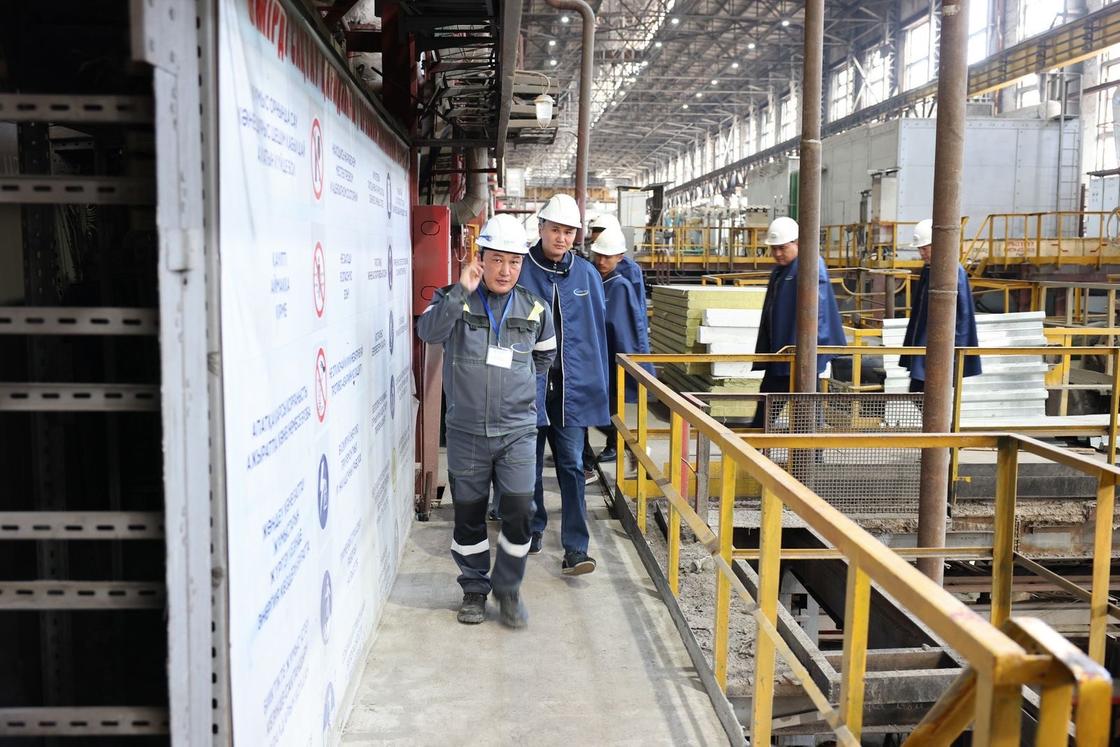 Визит Дастана Рыспекова