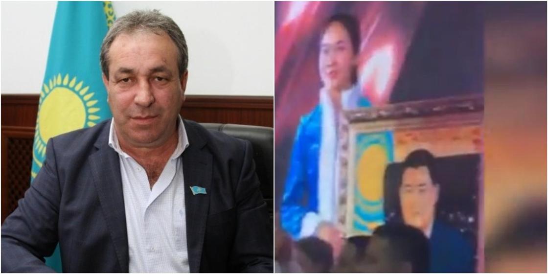 Стало известно, кто купил портрет акима Павлодарской области