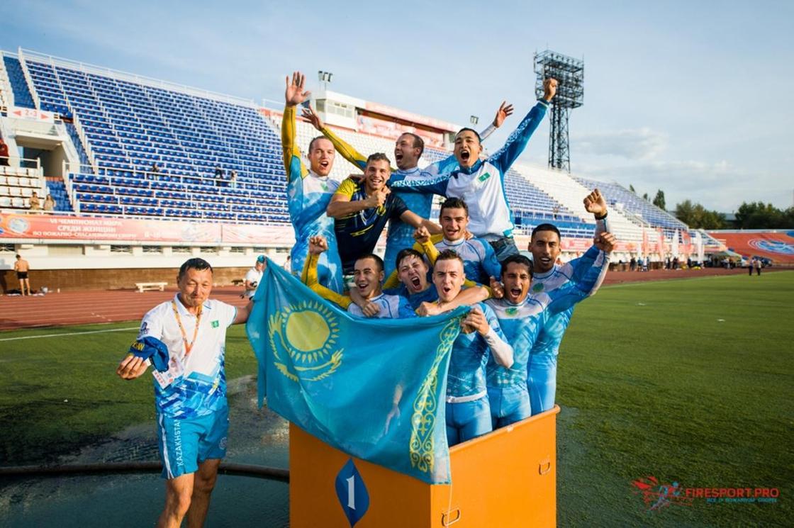 Сборная Казахстана по пожарно-спасательному спорту успешно выступила на ЧМ в Саратове