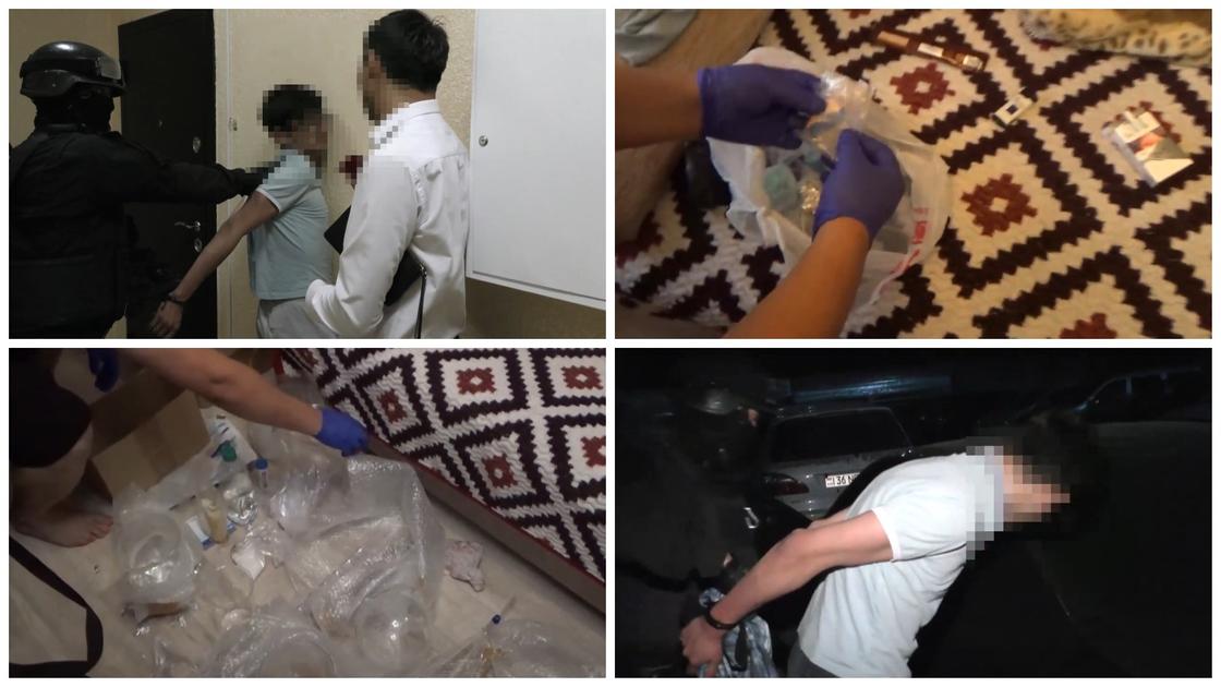 Нарколабораторию с тысячами доз на 30 млн тенге выявили в Нур-Султане (видео)