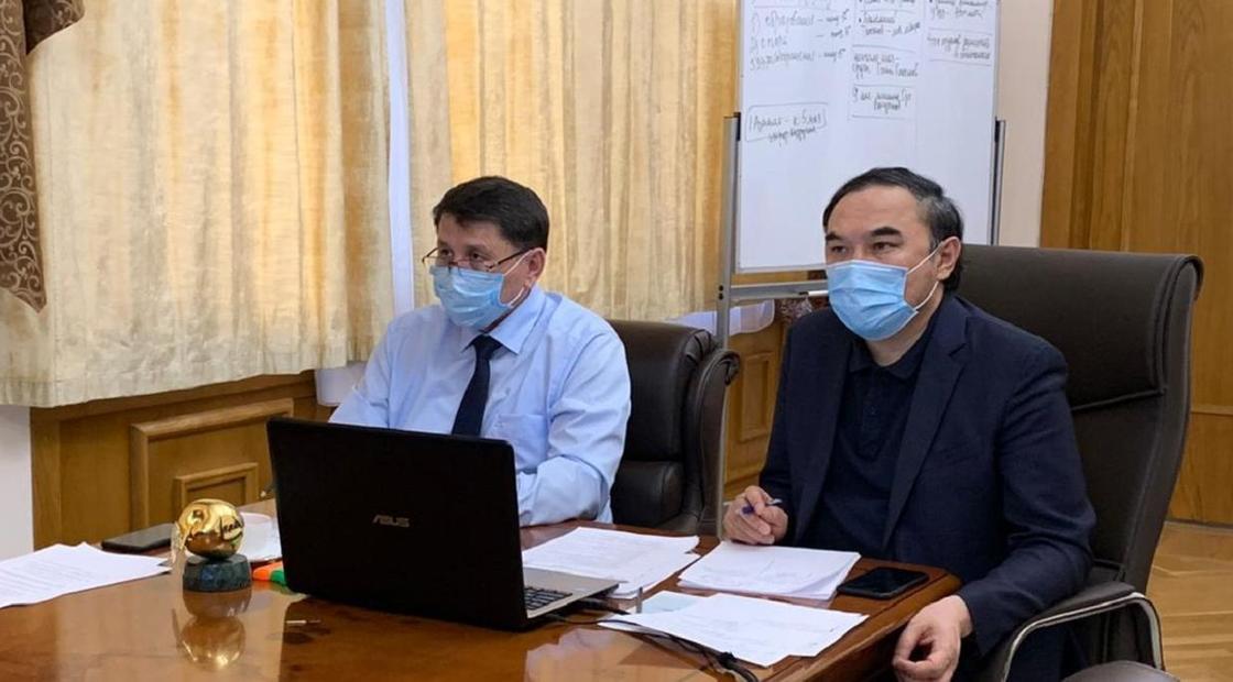 В Алматы рассмотрены механизмы исполнения поручений Президента по увеличению объема тестирования на КВИ
