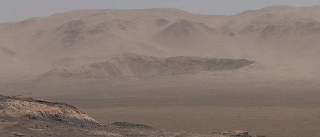 Удивительный пейзаж с Марса показали в NASA