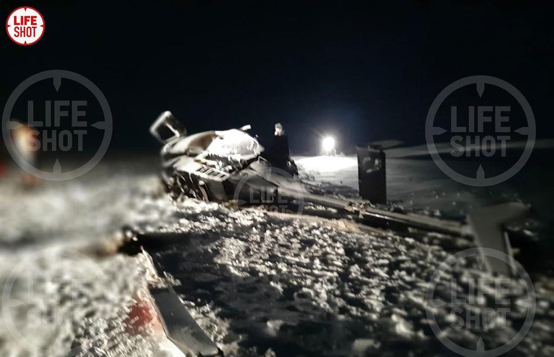 Вертолет с депутатом Госдумы России потерпел крушение