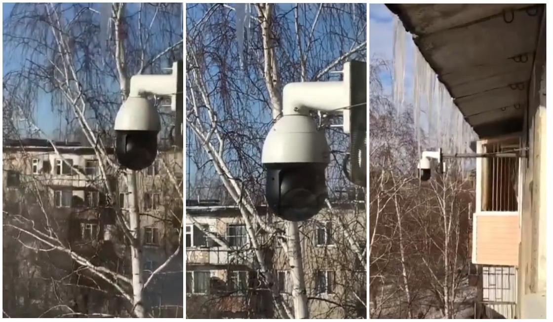 Смотрит в квратиру: житель Усть-Каменогорска удивился расположению камеры "Сергек"