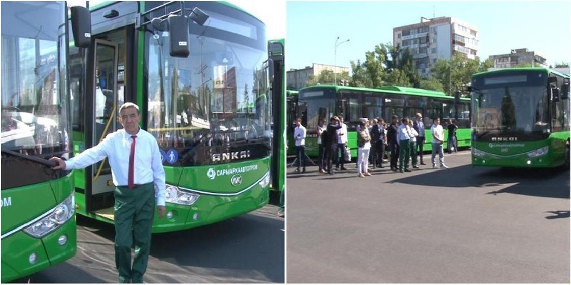 Электробусы запустили по маршрутам в Павлодаре