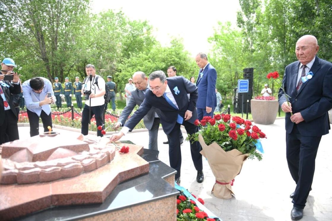 Празднование Дня Победы в Алматинской области