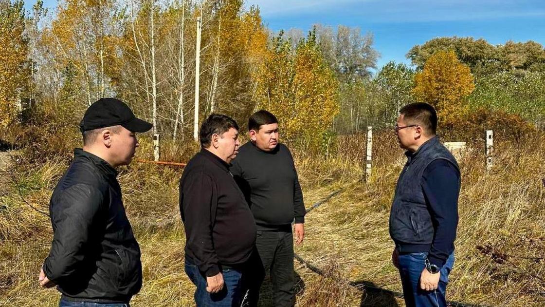 Аким Павлодарской области в селе